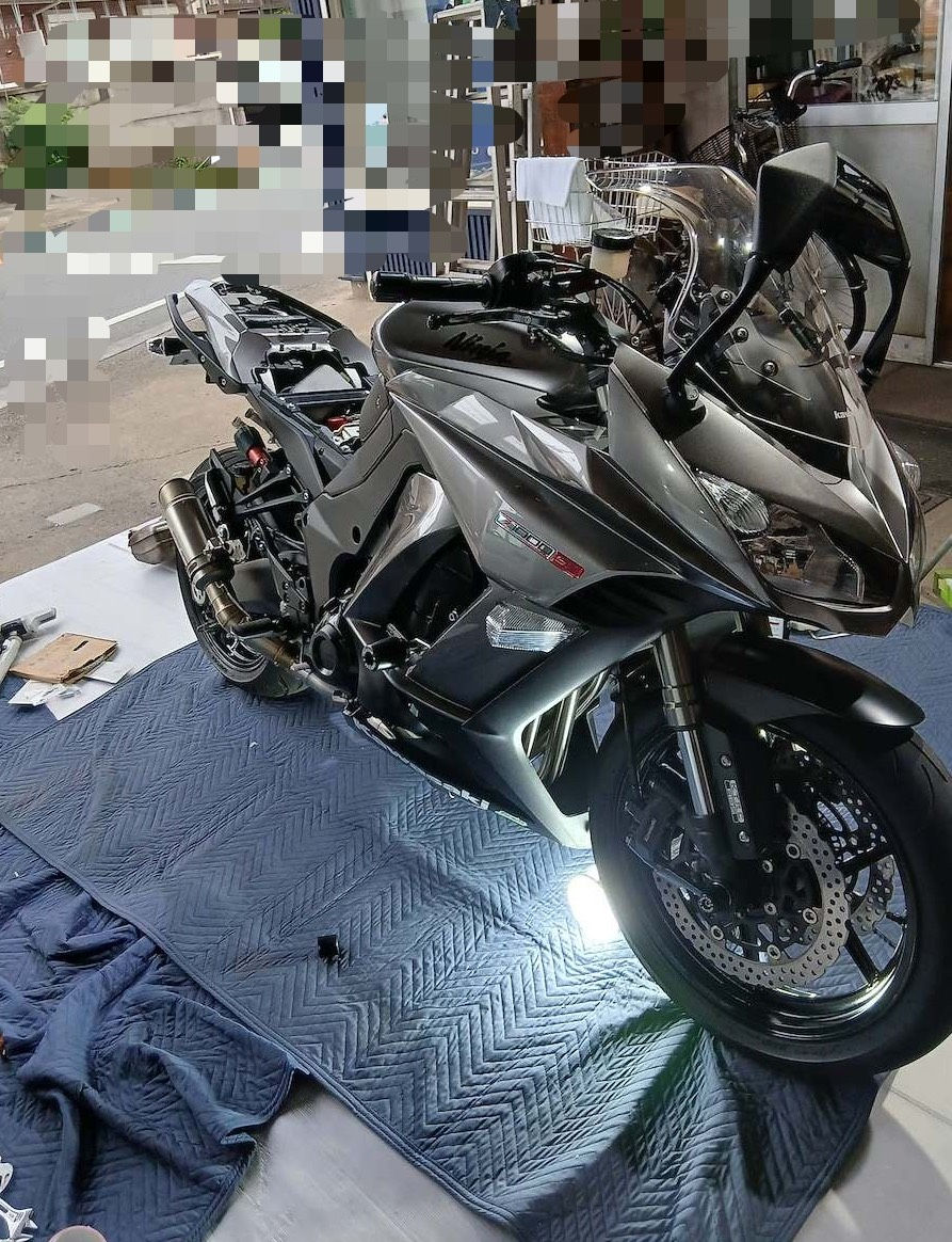 バイクのメンテナンス☆