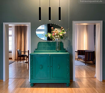 Freiraumquadrat Empfang