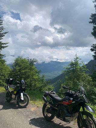 Motorradtour Fahrschule Heck Österreich Italien