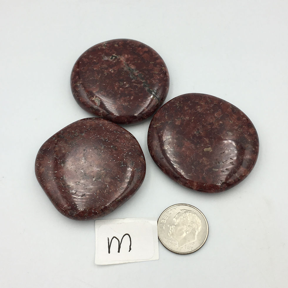Thumbnail: Red Wine Jasper Smooth Stone
