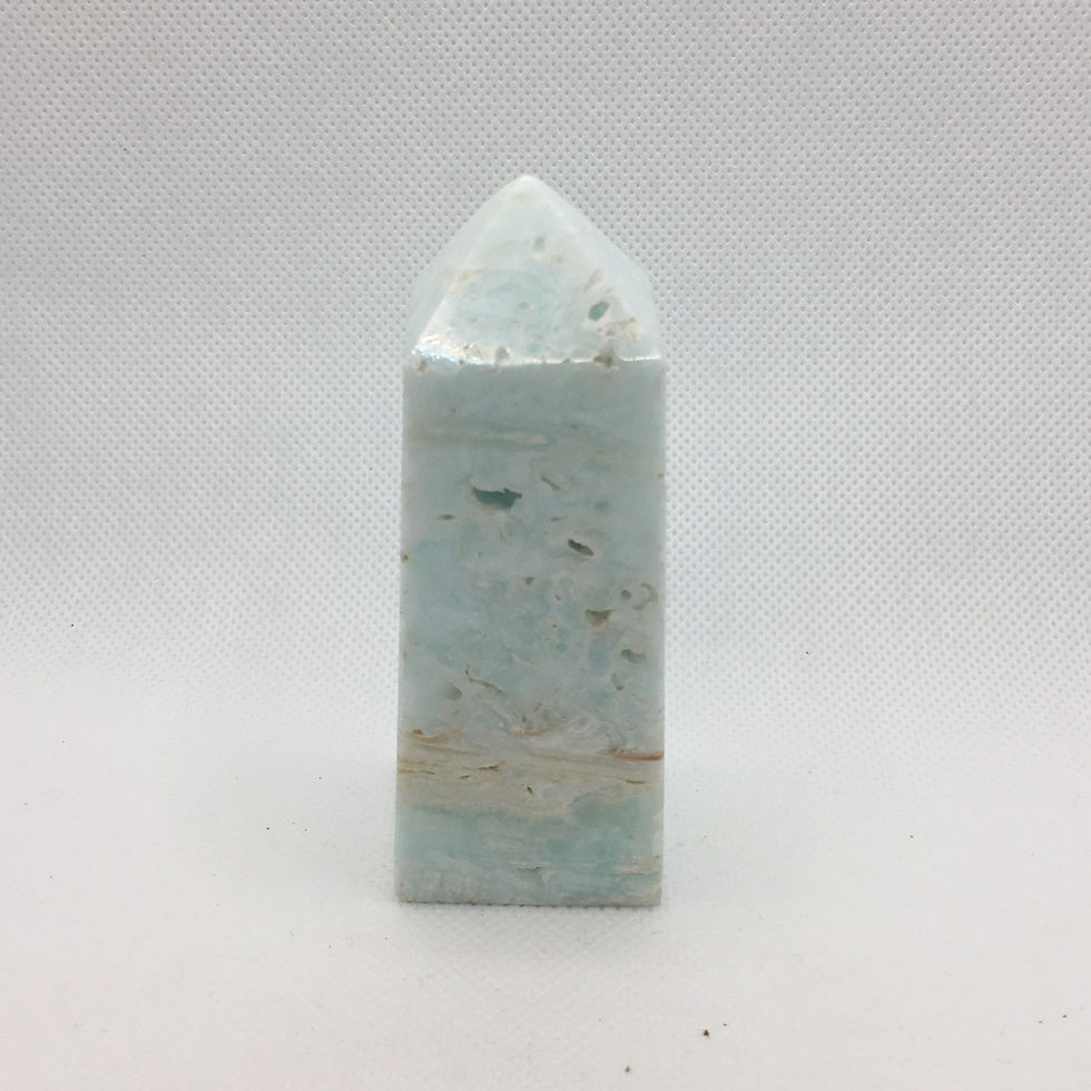 Caribbean Calcite Obelisk - 3 5/8" Tall