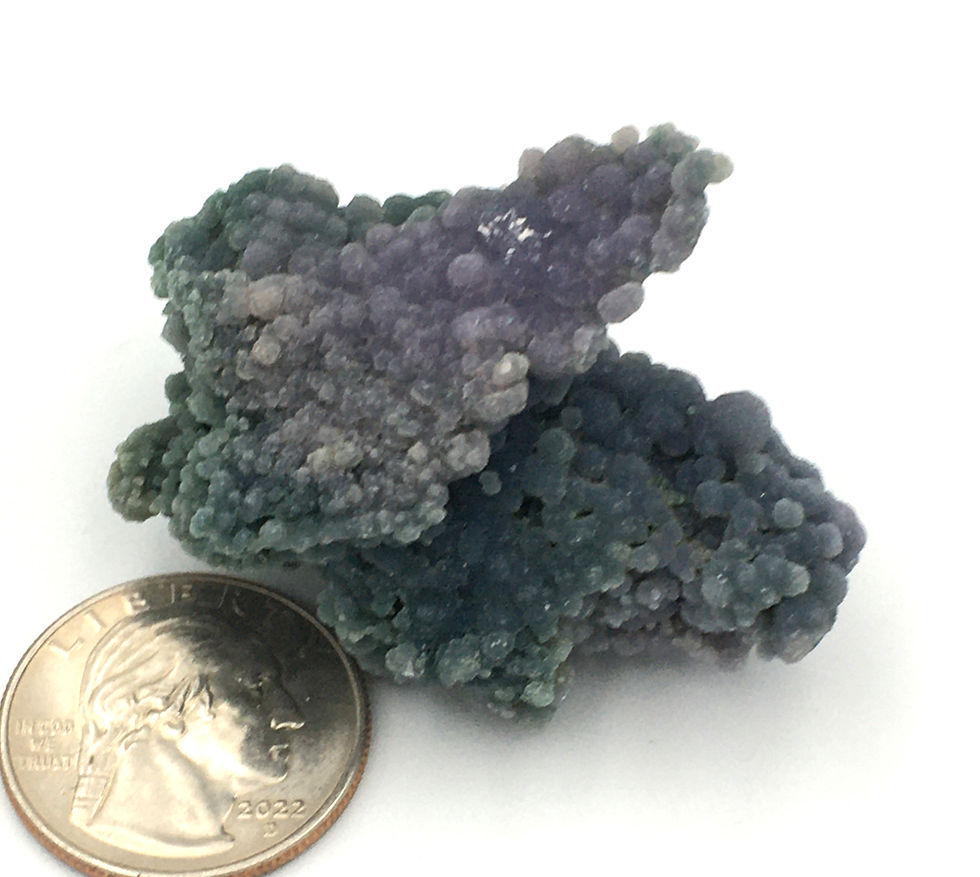 Thumbnail: Grape Agate Cluster