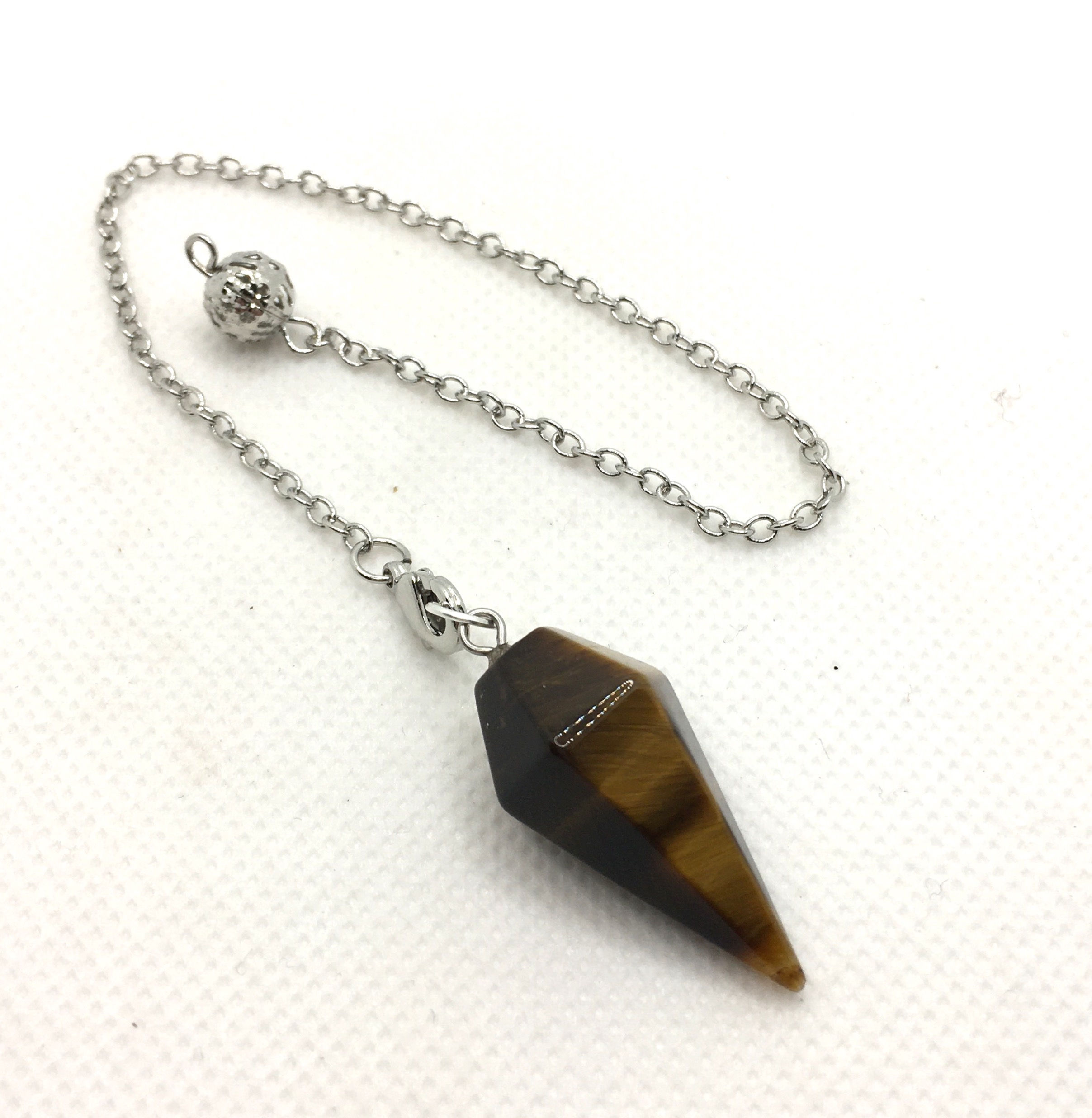 Golden Tiger Eye Pendulum