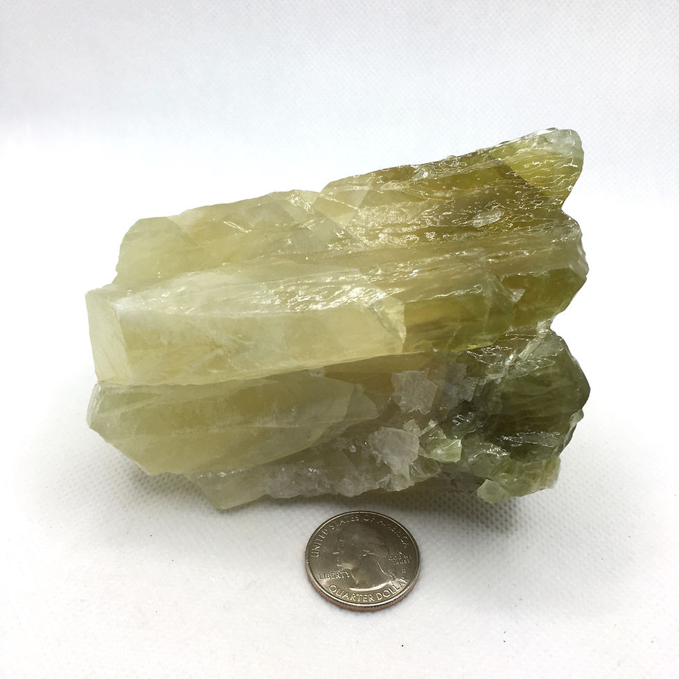 Green Calcite from Mexico