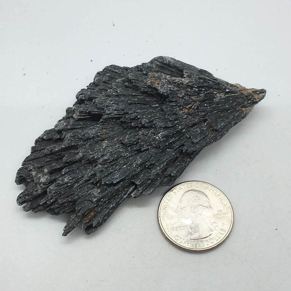 Black Kyanite Fan Blade