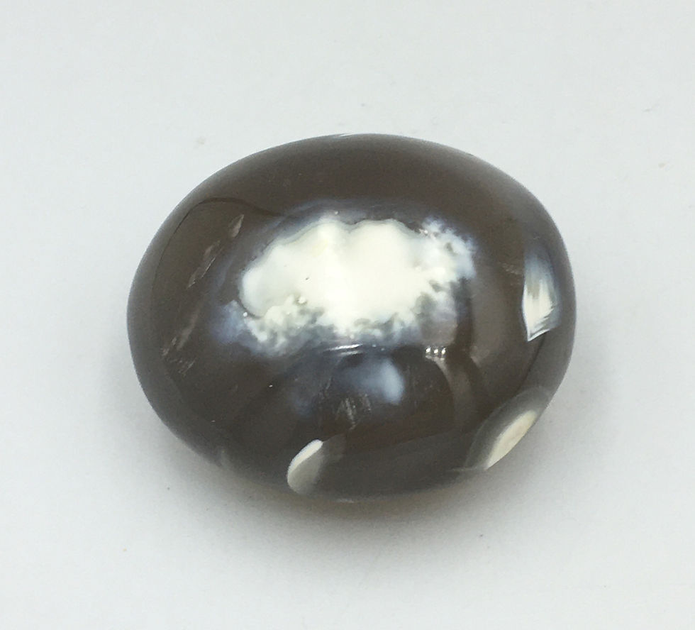 Orca Agate "Mini" Palm Stone