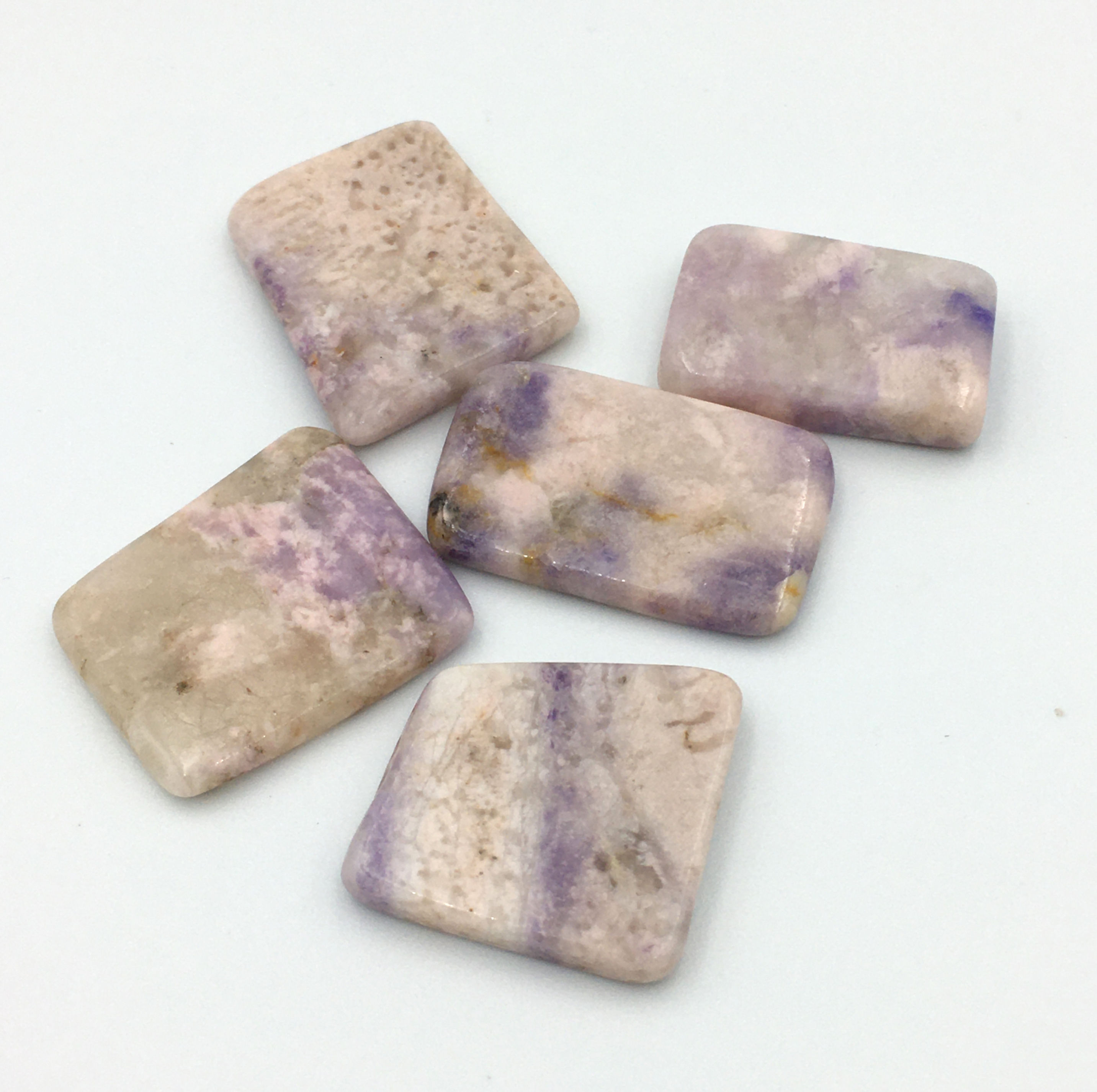 Prairie Tanzanite Flat Smooth Stone