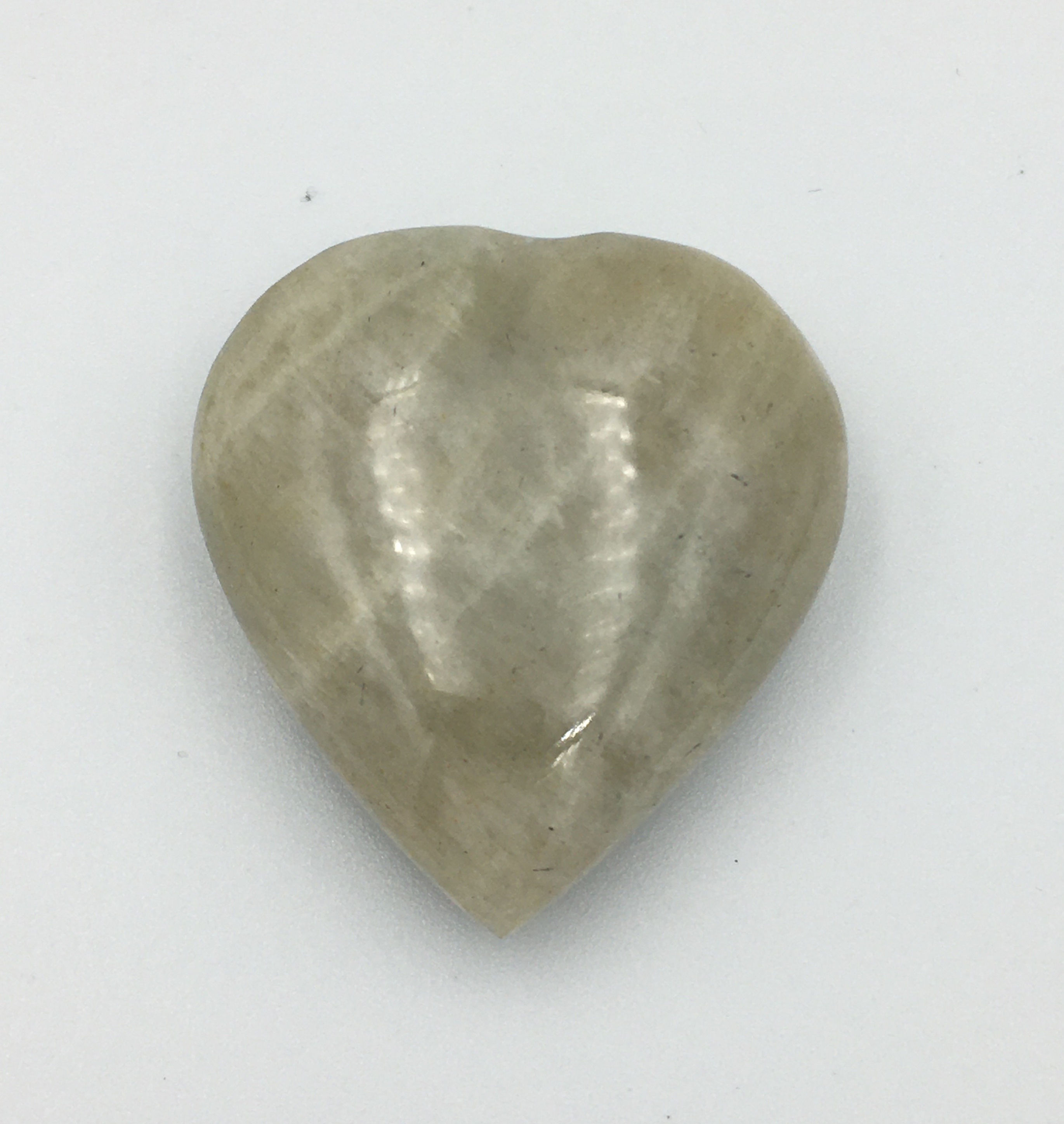 Garnierite AKA Green Moonstone Mini Heart