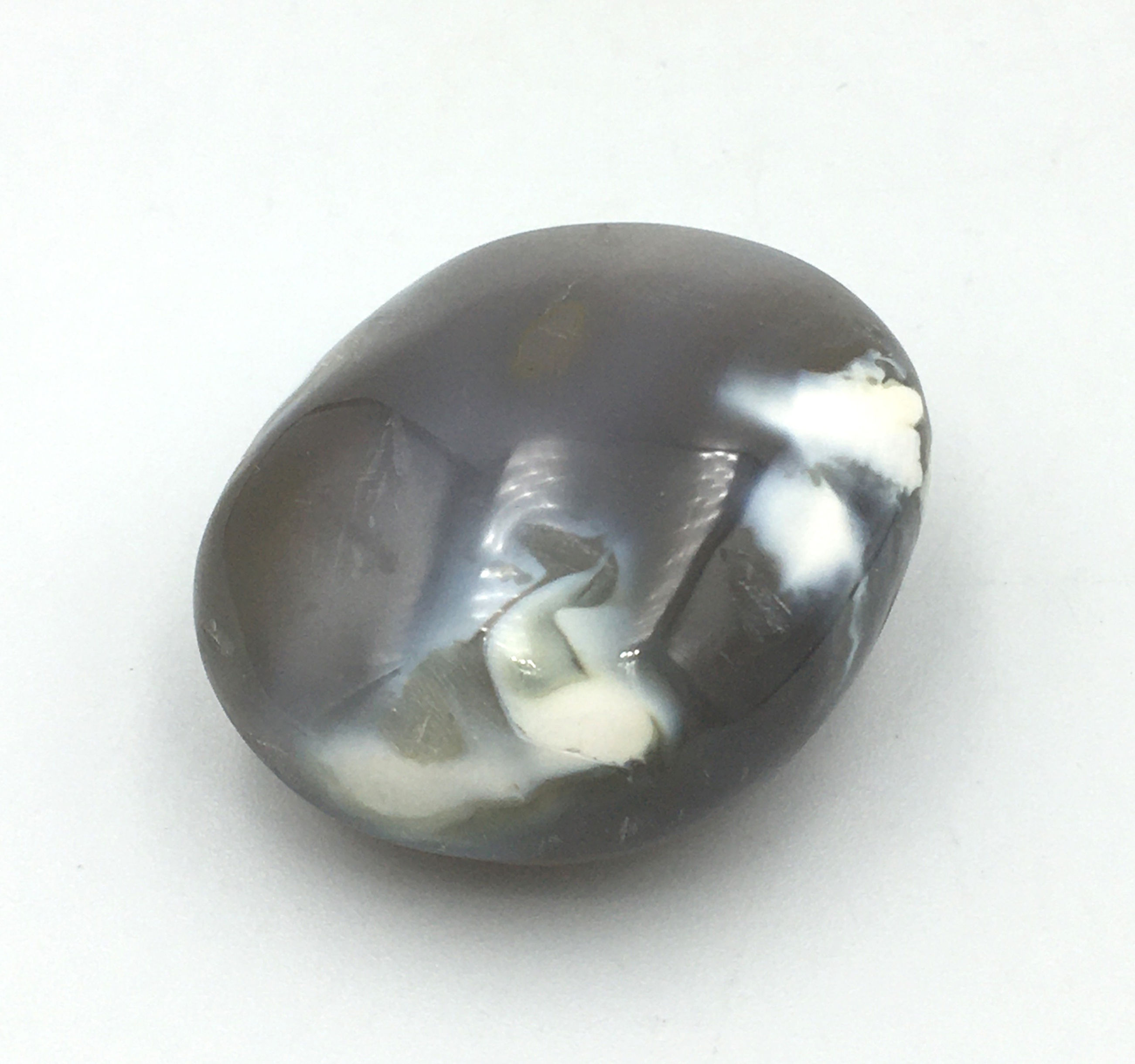 Orca Agate "Mini" Palm Stone