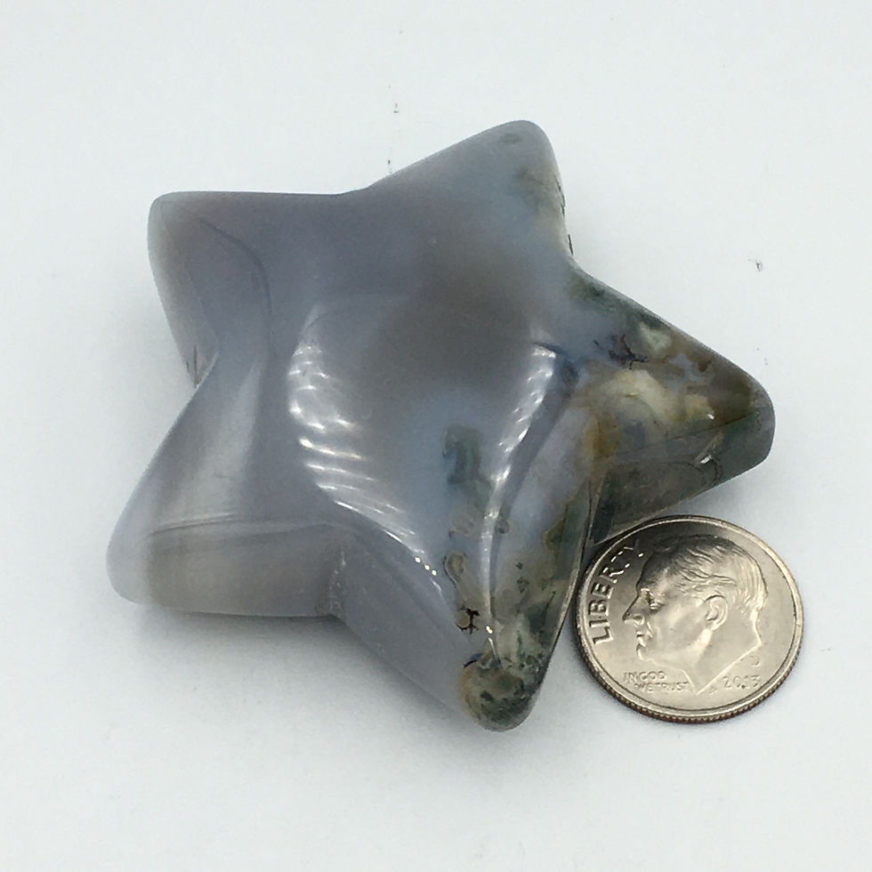 Thumbnail: Moss Agate Star