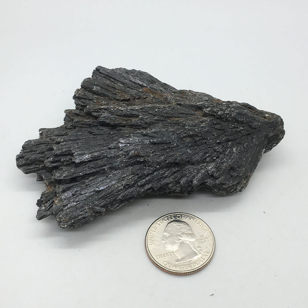 Black Kyanite Fan Blade