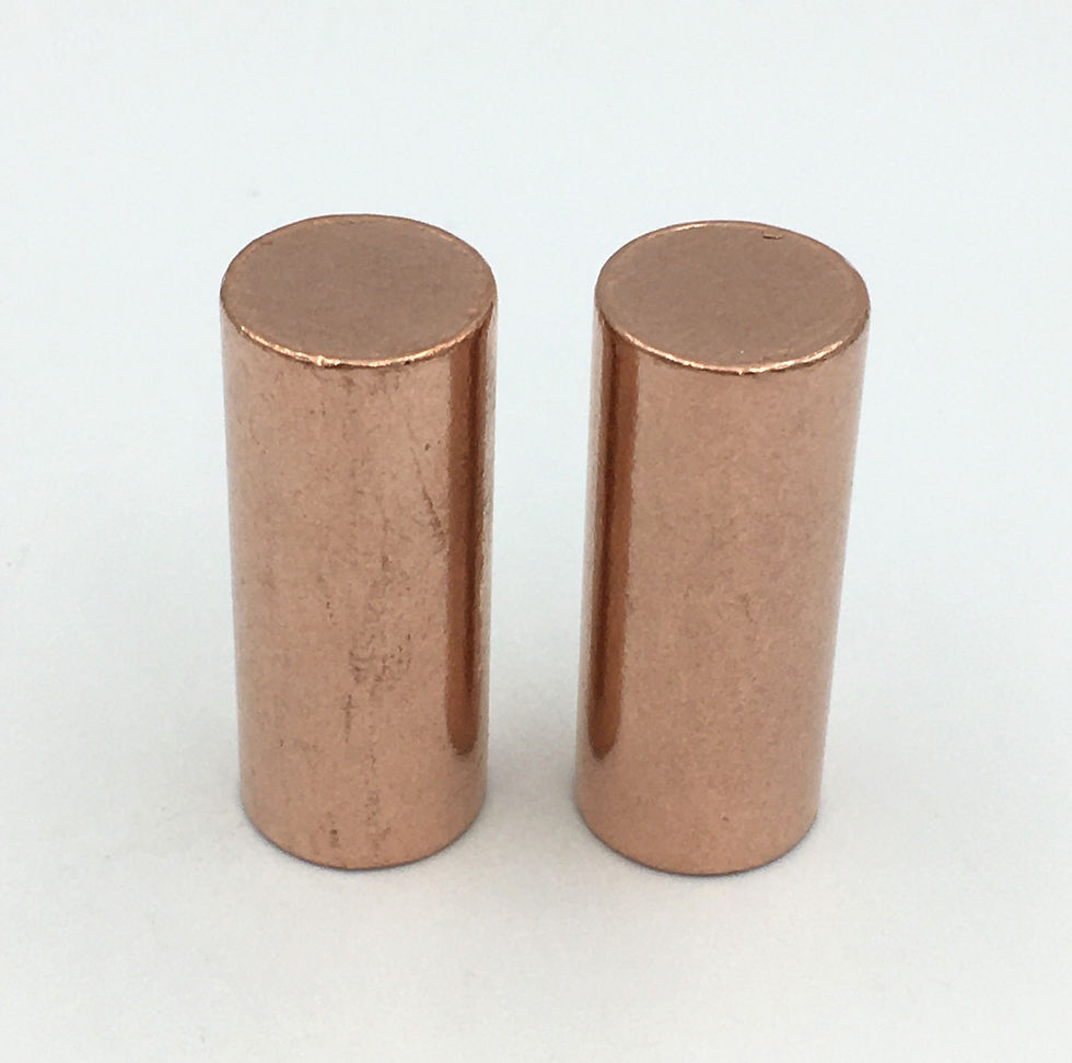 Thumbnail: Copper Cylinder Pair