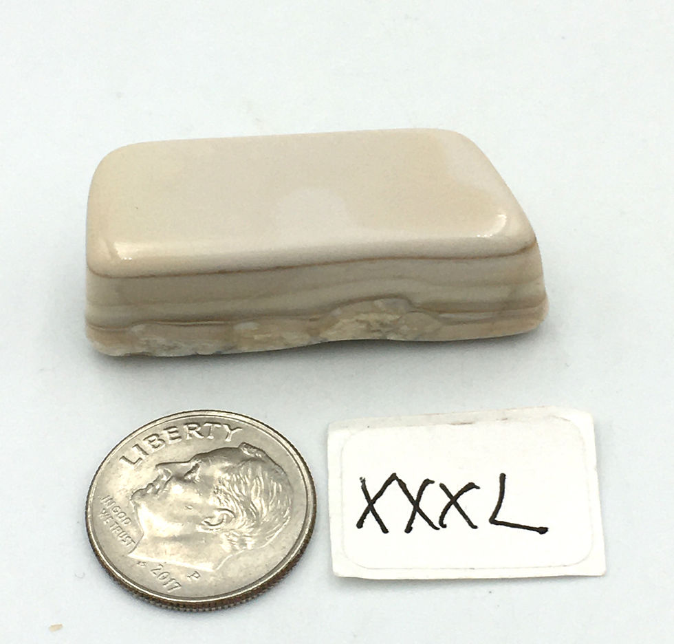 Thumbnail: Saturn Chalcedony Tumbled Stone