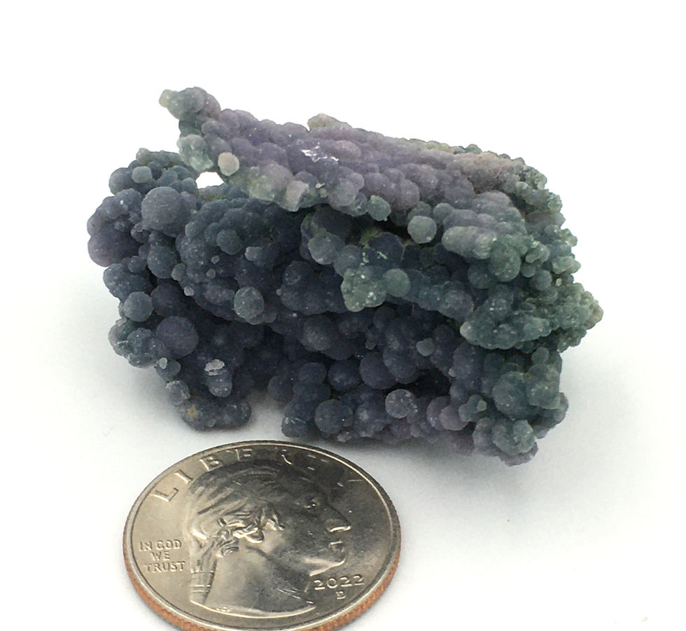 Thumbnail: Grape Agate Cluster
