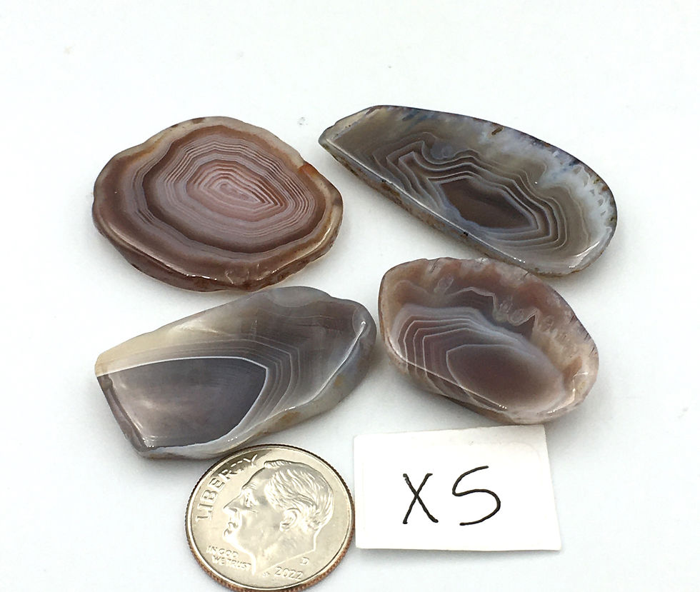 Thumbnail: Banded Agate AKA Botswana Agate Slice