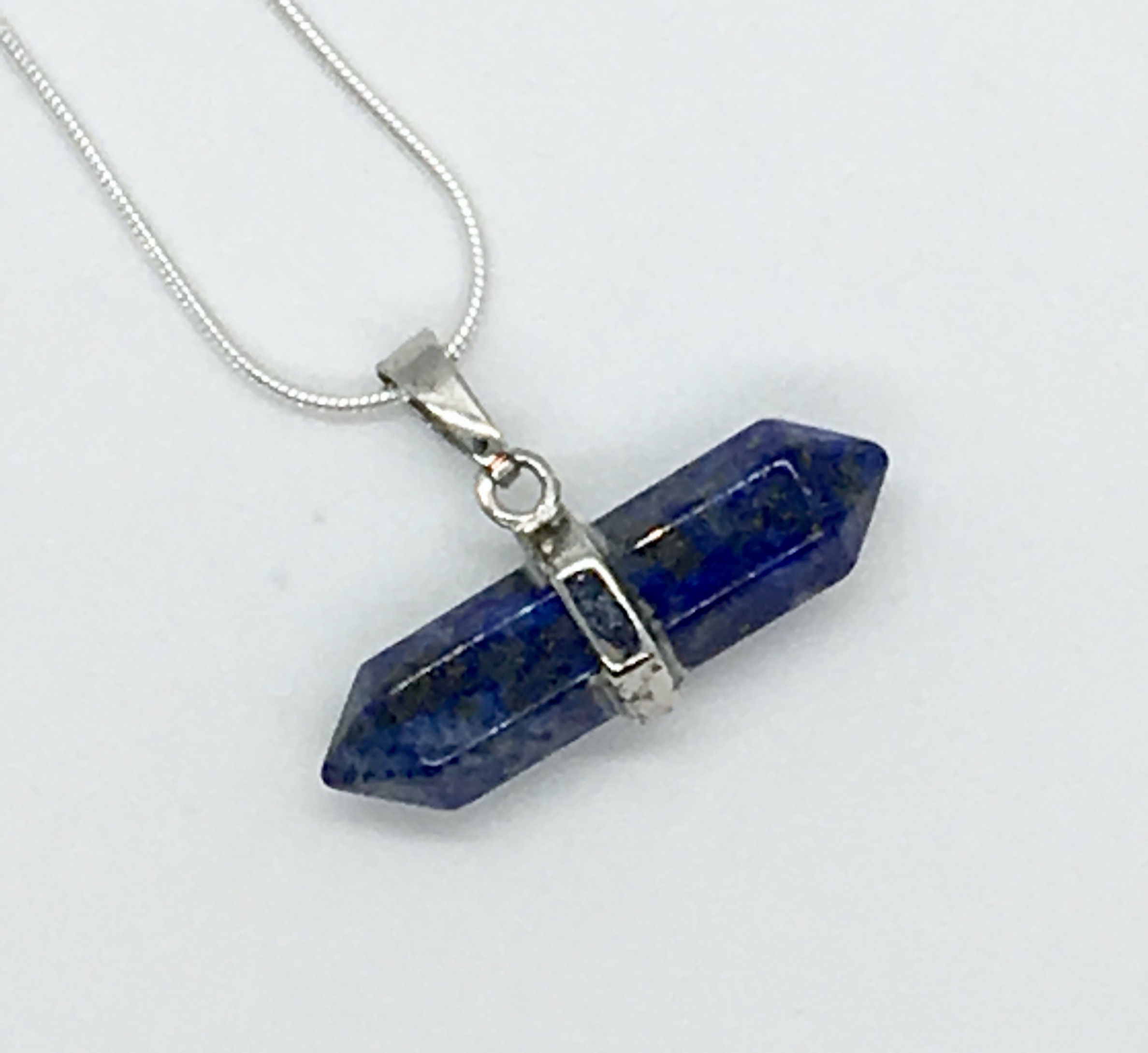 Lapis Lazuli Double Terminated Necklace