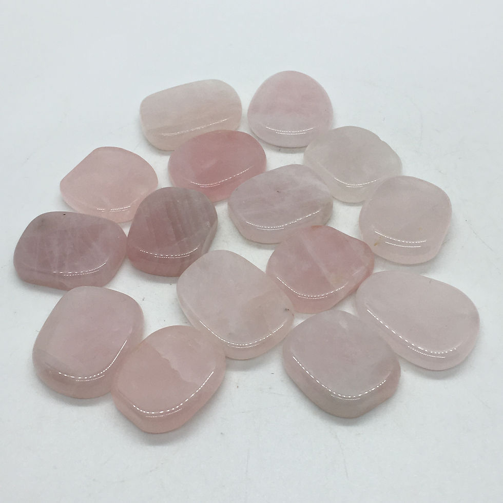 Rose Quartz Mini Smooth Stone