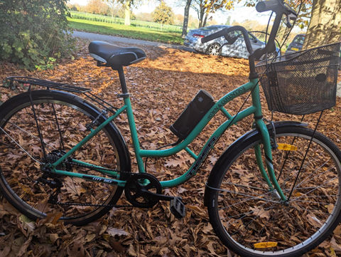 Boost e-bike conversion kit installation in Windsor