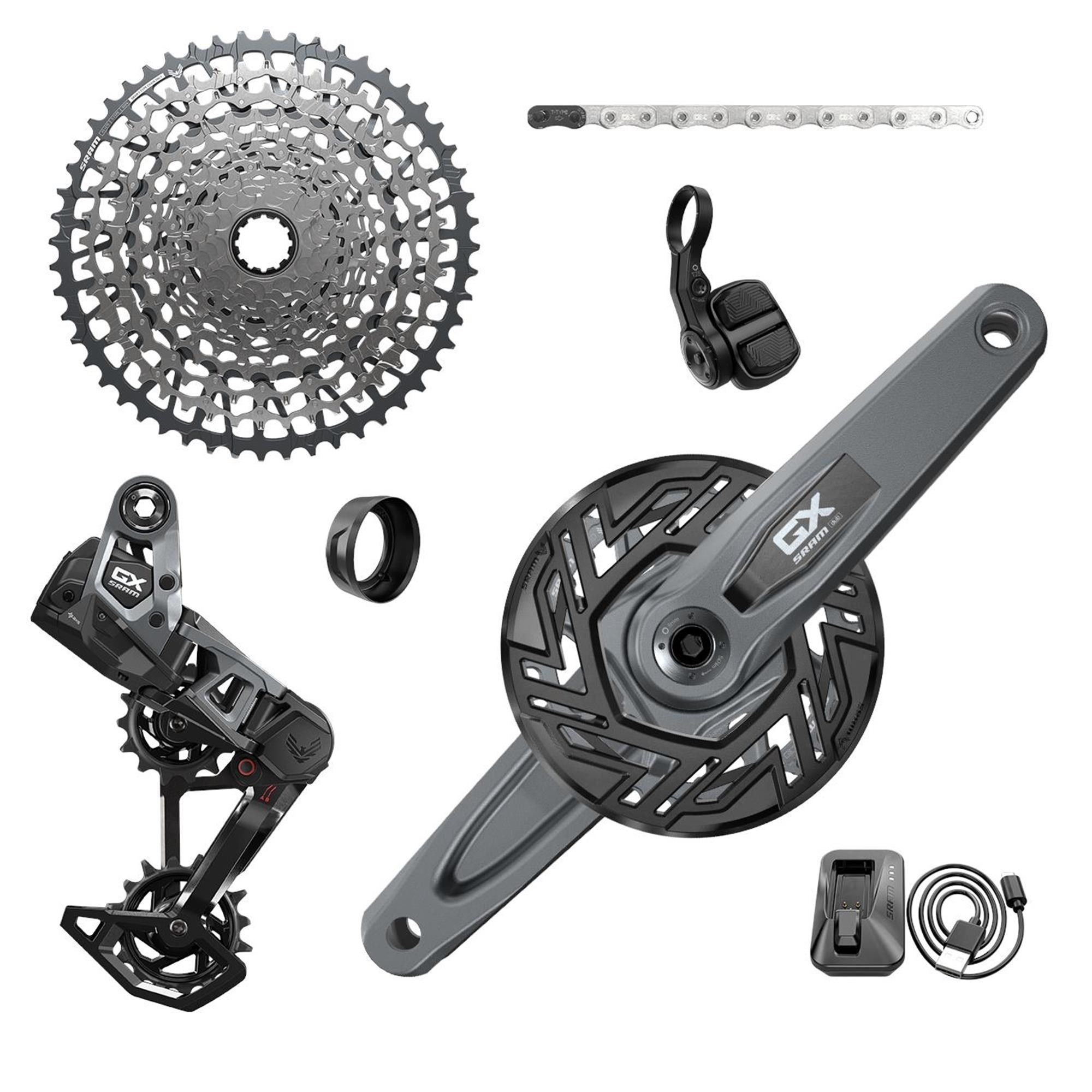 SRAM GX T-TYPE EAGLE E-MTB BROSE TRANSMISSION AXS GROUPSET (RD W/BATTERY/CHARGER