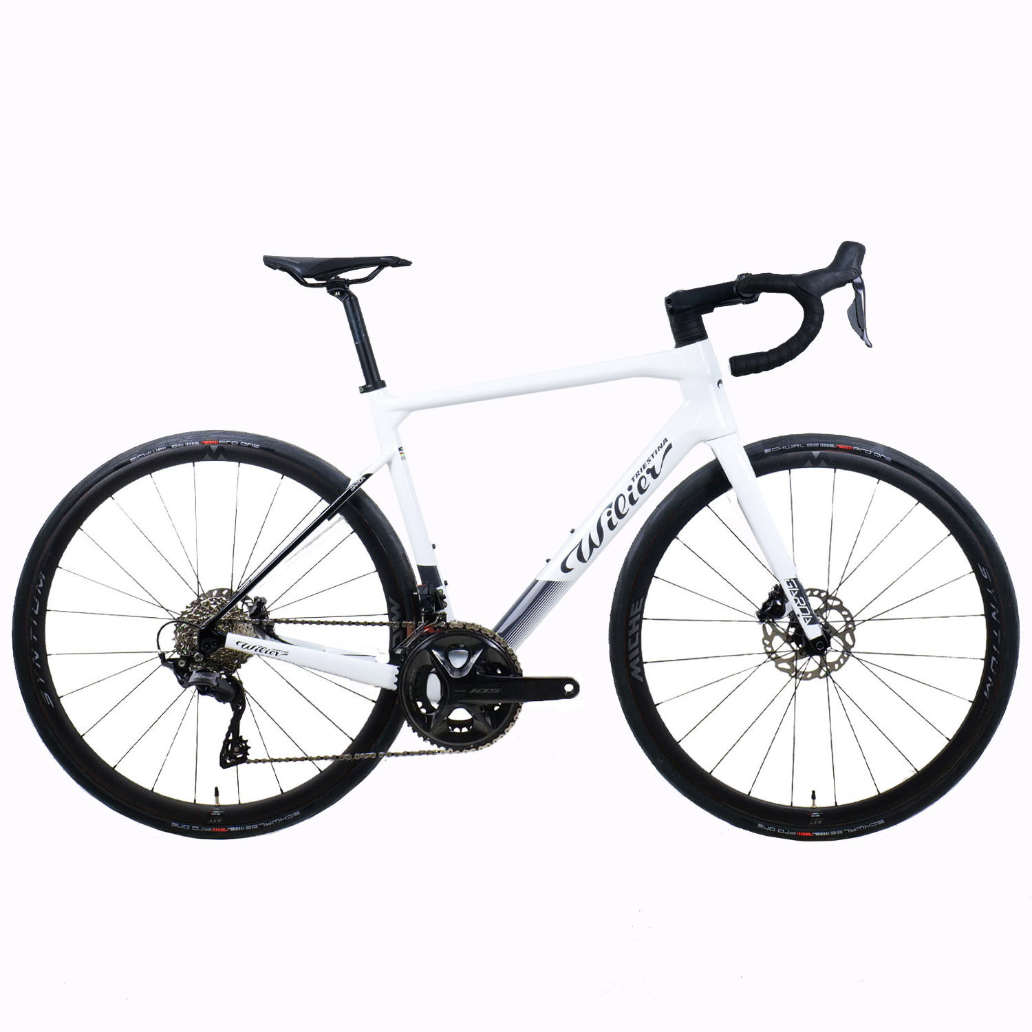 Garda 105 Di2 12x Syntium White/Black Bike
