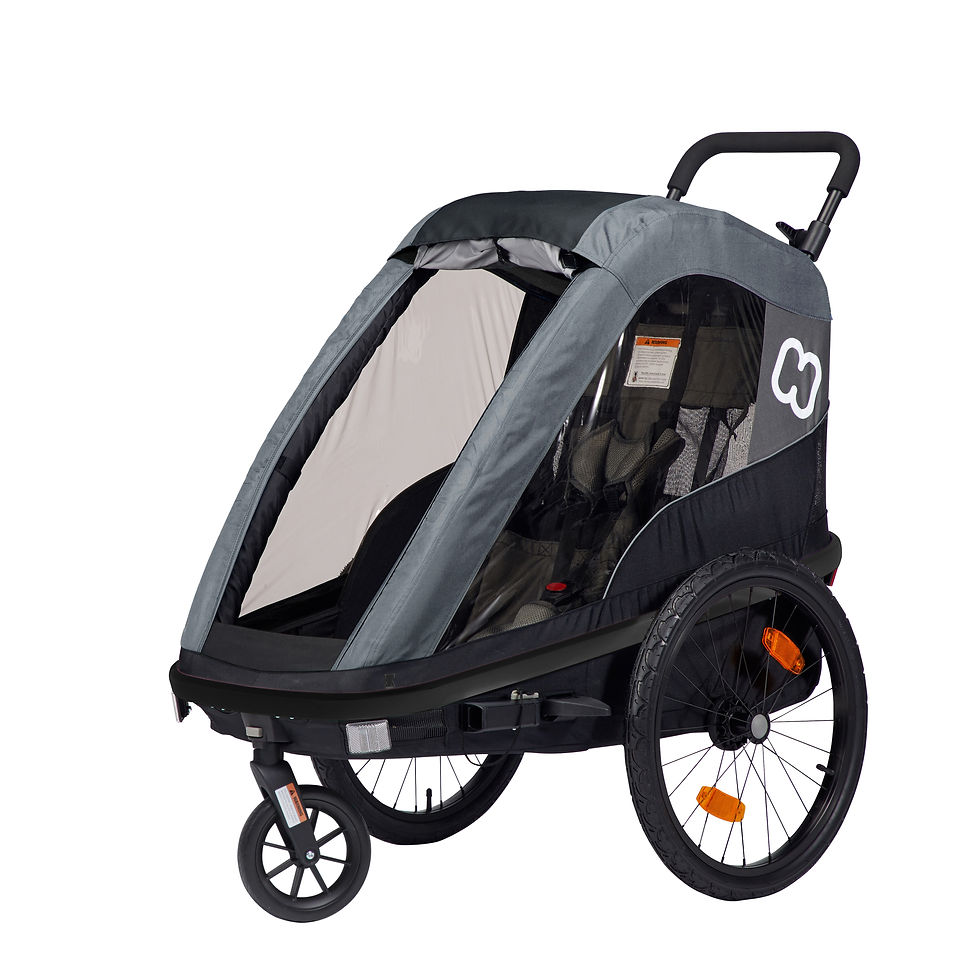 Thumbnail: HAMAX AVENIDA ONE CHILD BIKE TRAILER