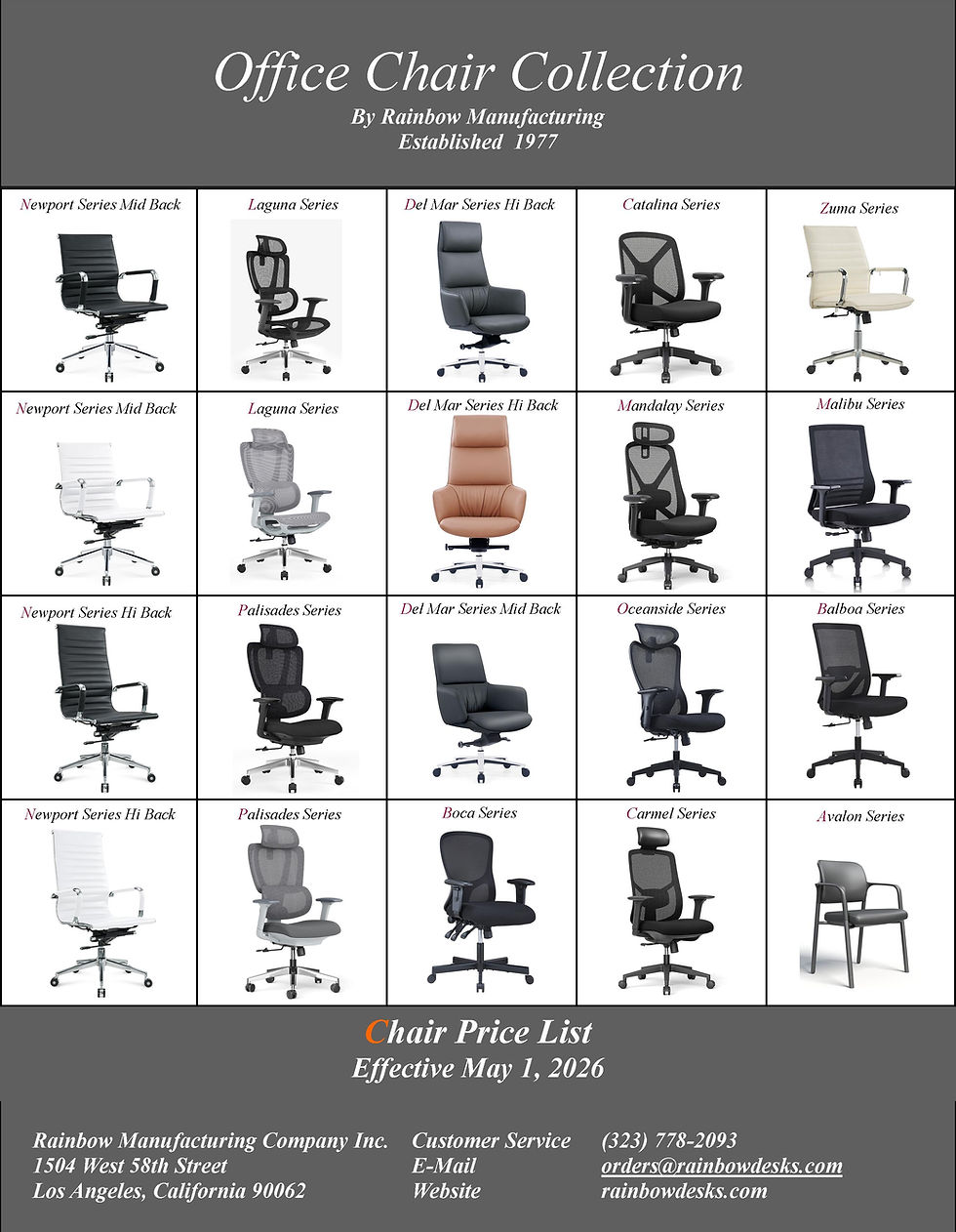 PRICE LIST OFFICE CHAIR COLLECTION .jpg