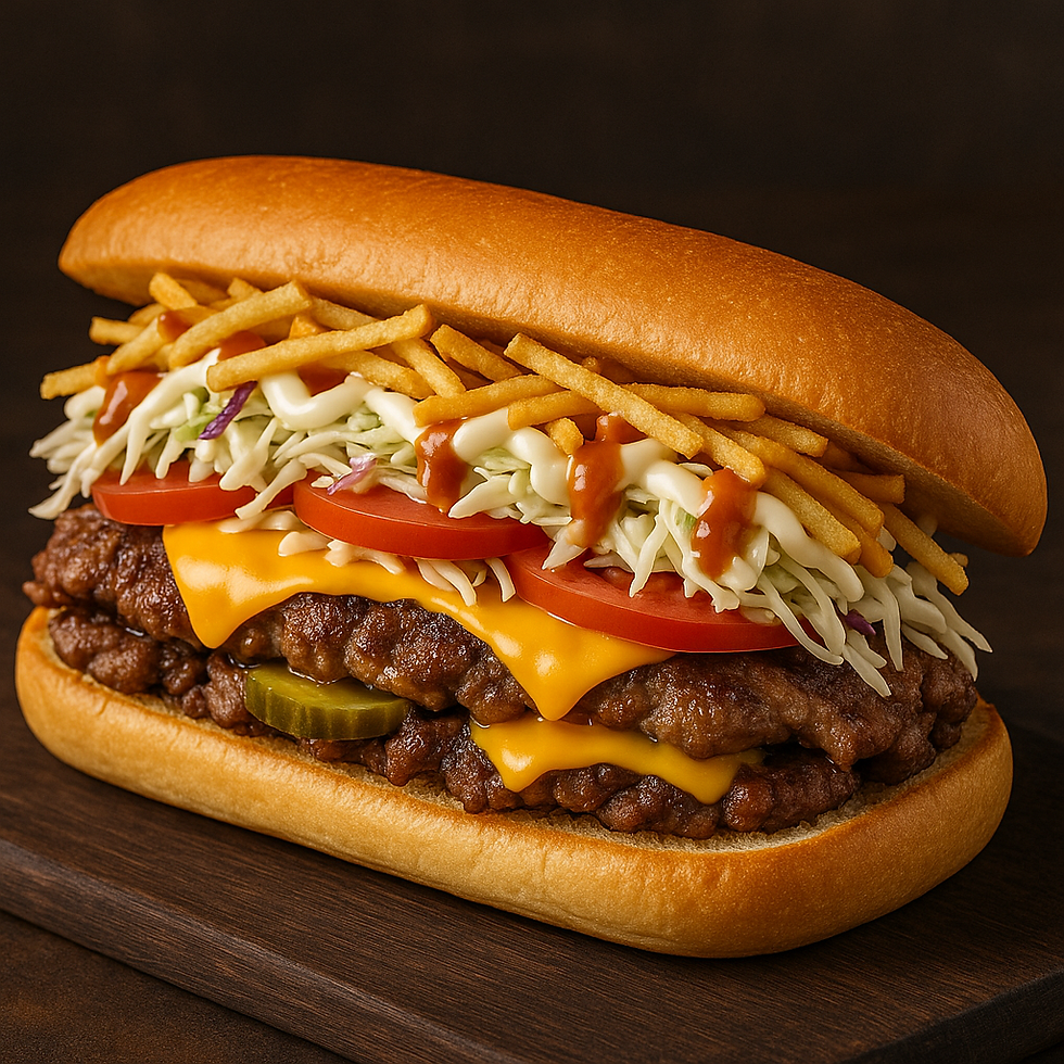 Arranged Food and Objects