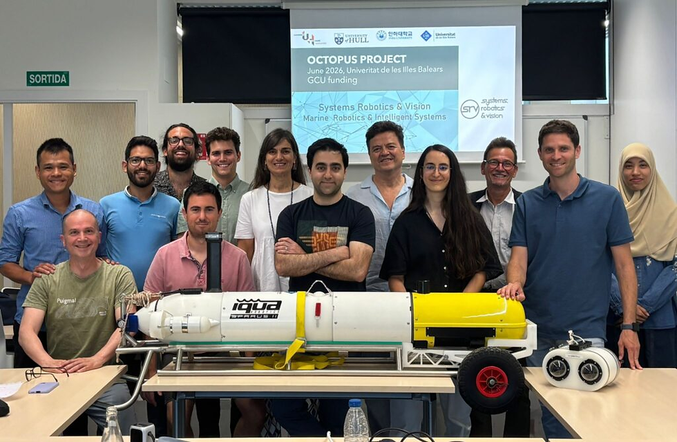 SRV research team and researchers from Université Le Havre Normandie and the University of Hull. Dr Koorosh Aslansefat and Prof Yiannis Papadopoulos
