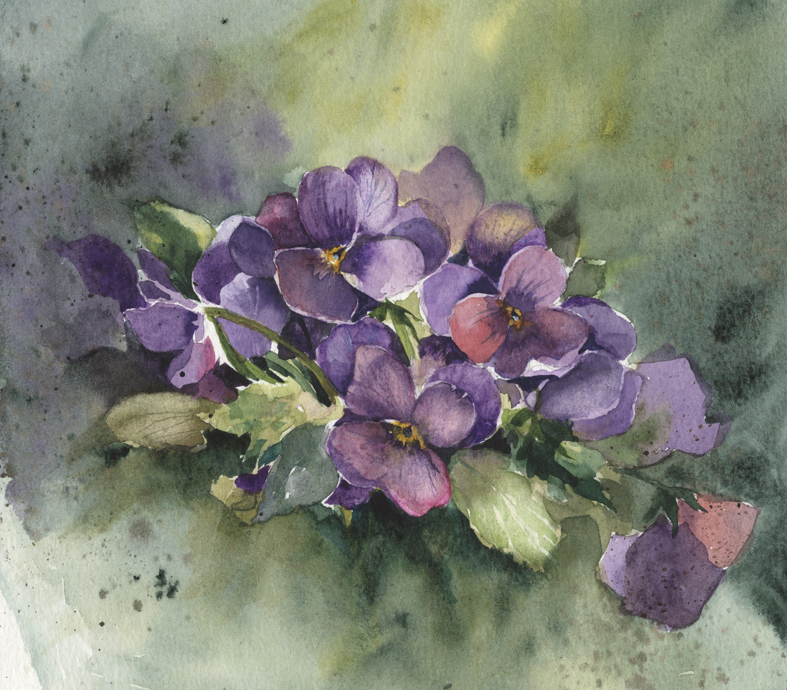 Pansy Bouquet