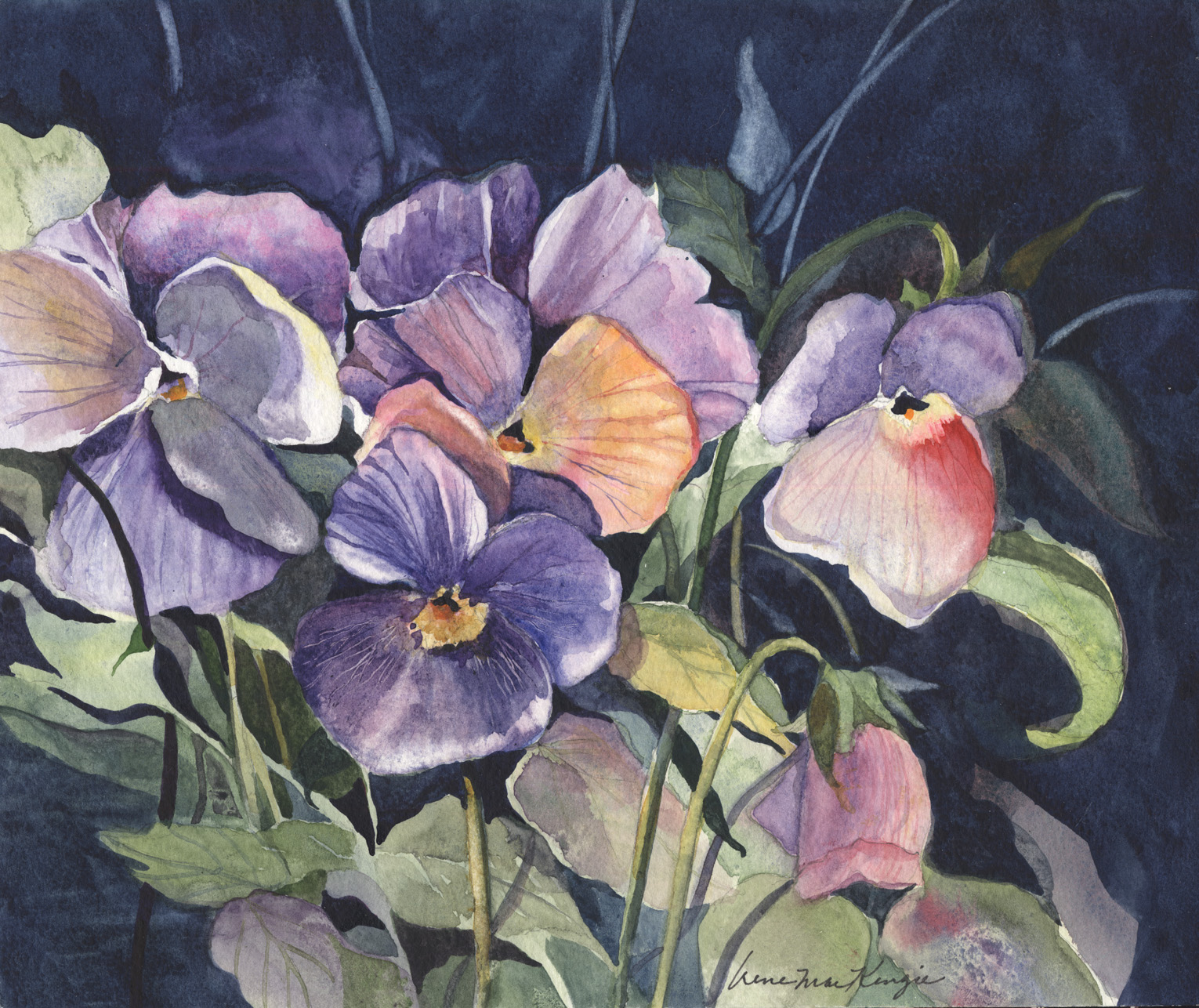 Pansy Bouquet