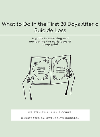 Cover_What to Do in the First 30 Days of a Suicide Loss
