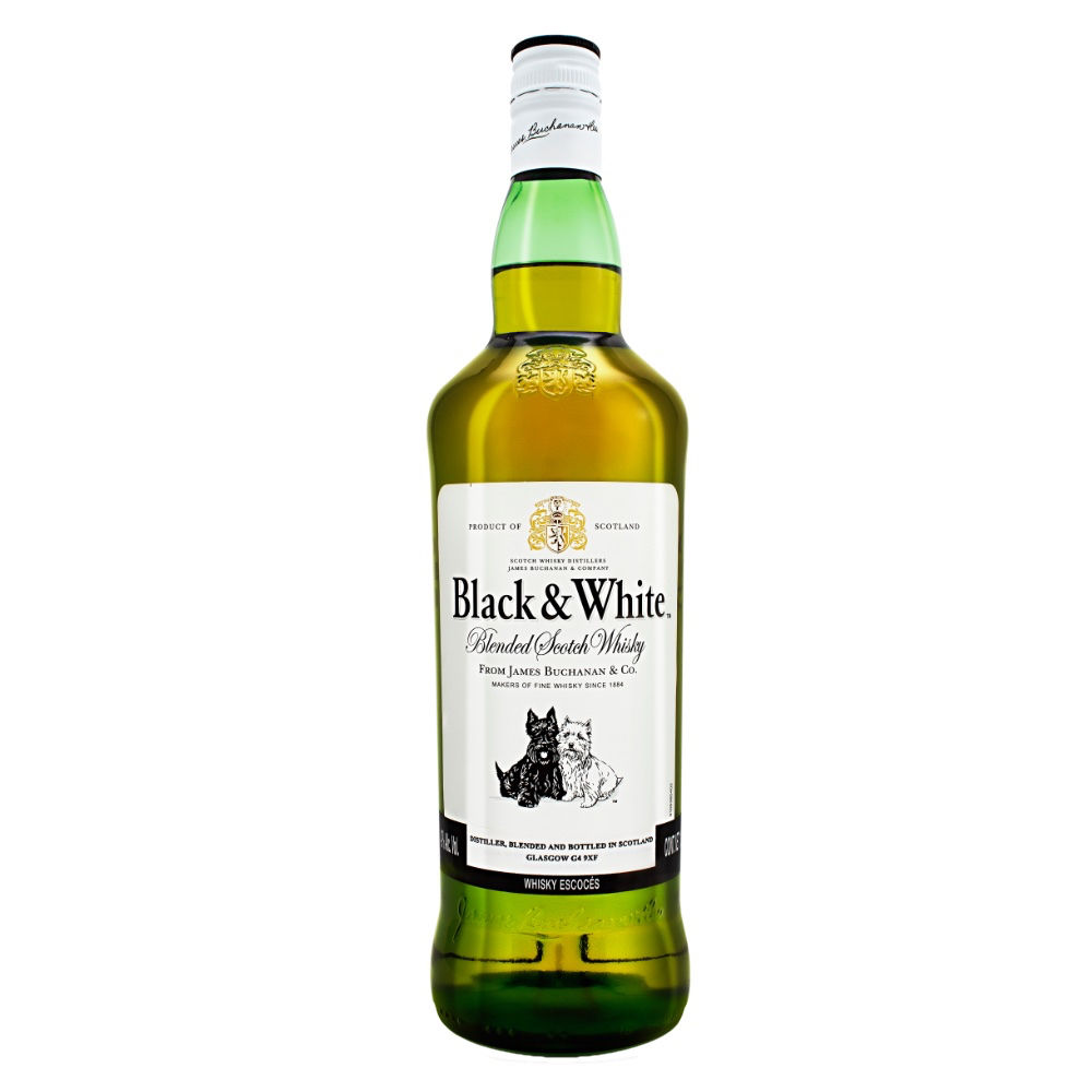 Whisky Black and White 700 ml