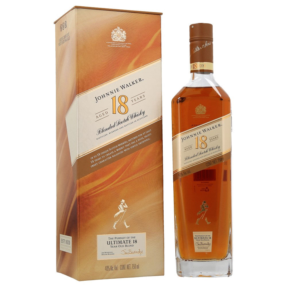 Whisky Johnnie Walker 18 Años 750 ml