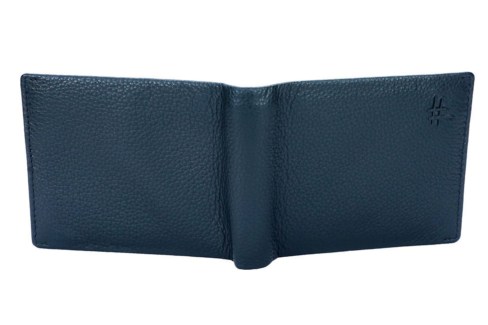 Thumbnail: 4 Card 1  Coin Billfold Printed Leather Wallet