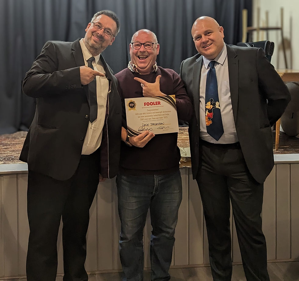 Fool Us winner 2023 David Stevenson