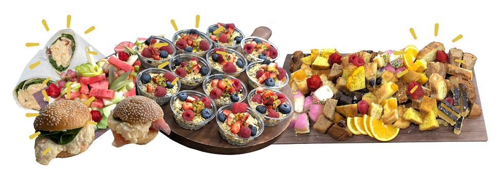 Arranged Food and Objects
