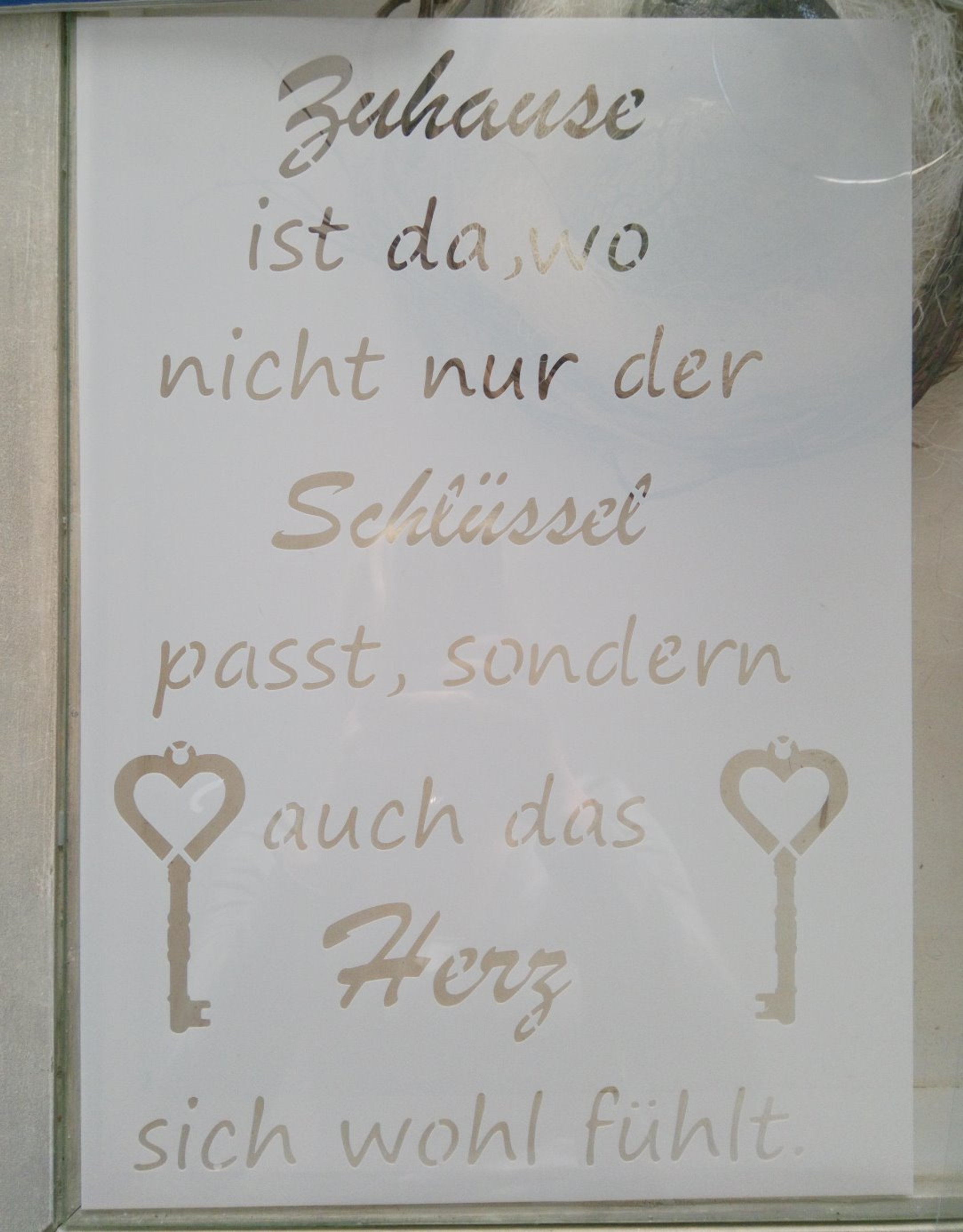 Zuhause Ist Der Schlüssel Zum Herzen