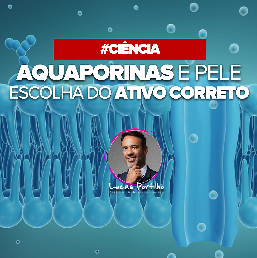 Aquaporinas e Pele: Escolha o ativo correto
