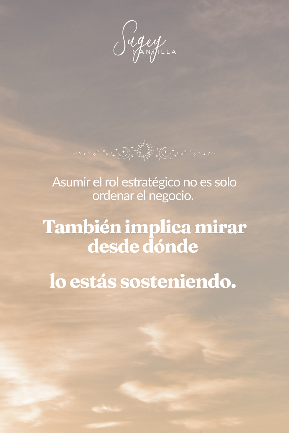 Algo que he aprendido a aplicar en mi vida