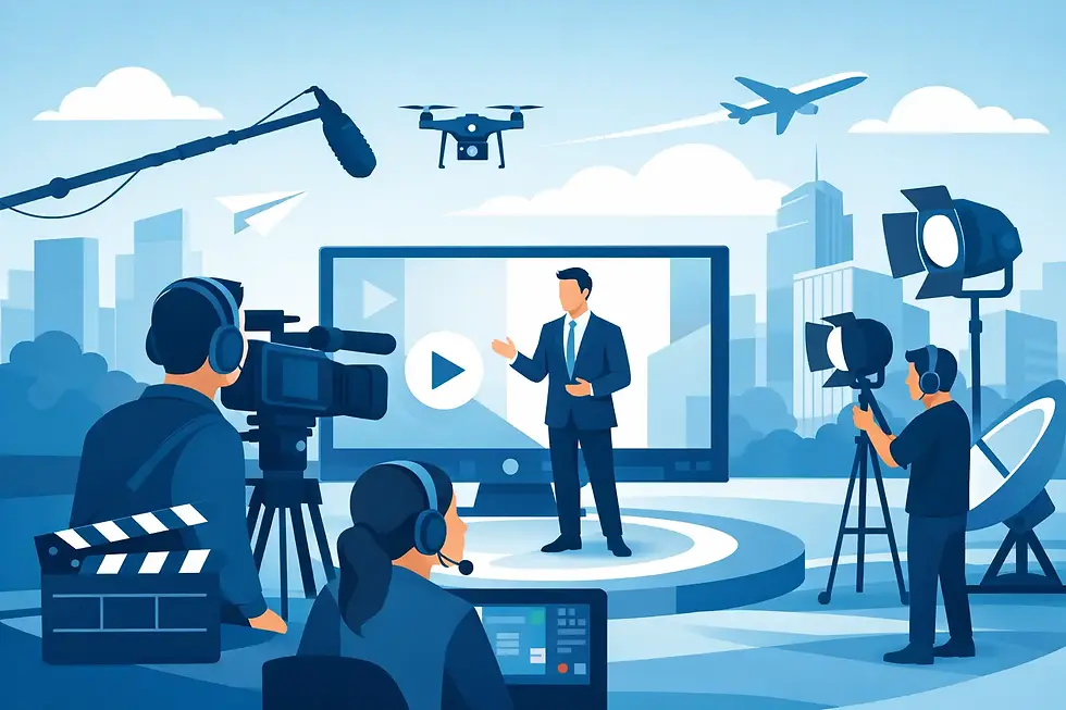 Corporate Broadcast Video Production and the Cinematic Standard Modern Brands Need