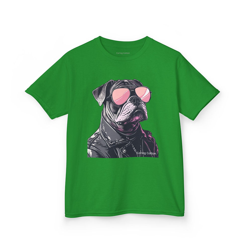Thumbnail: Kids Bulldog Cool Guy Tee