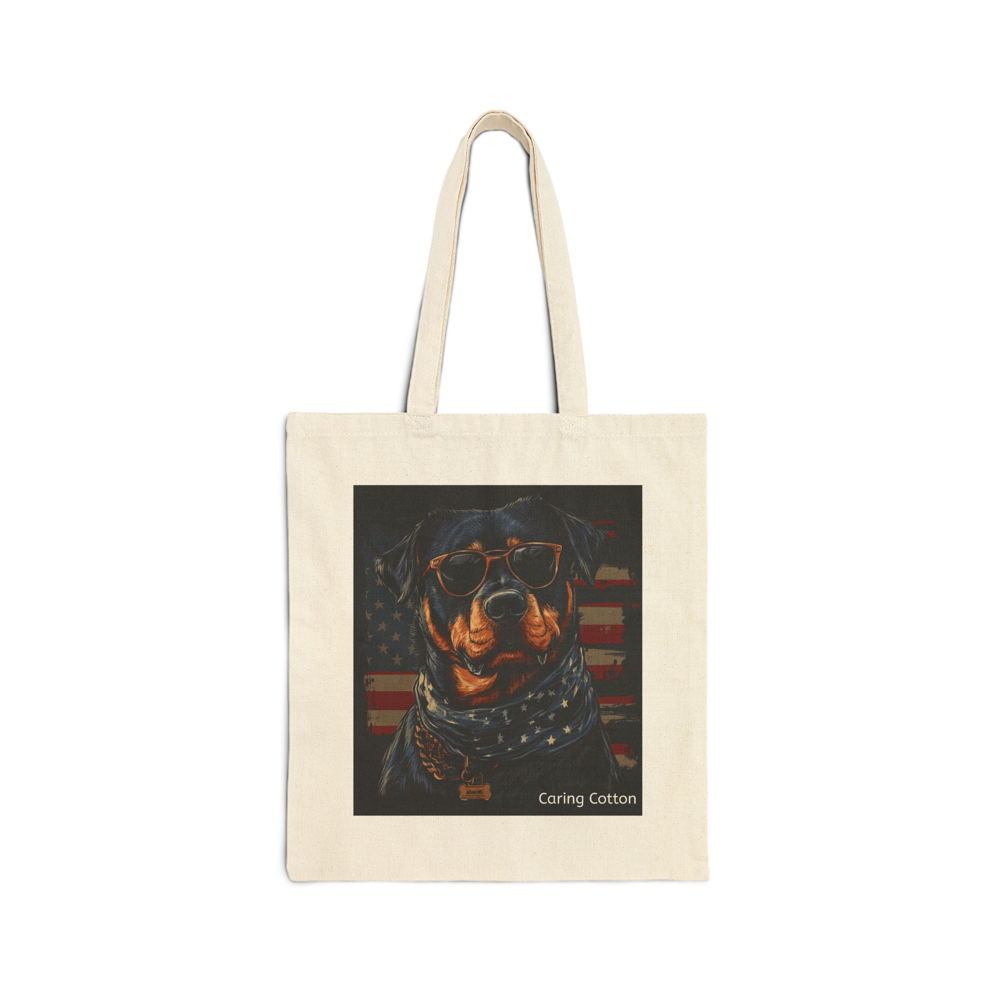 Dog Lover's Cotton Tote Bag