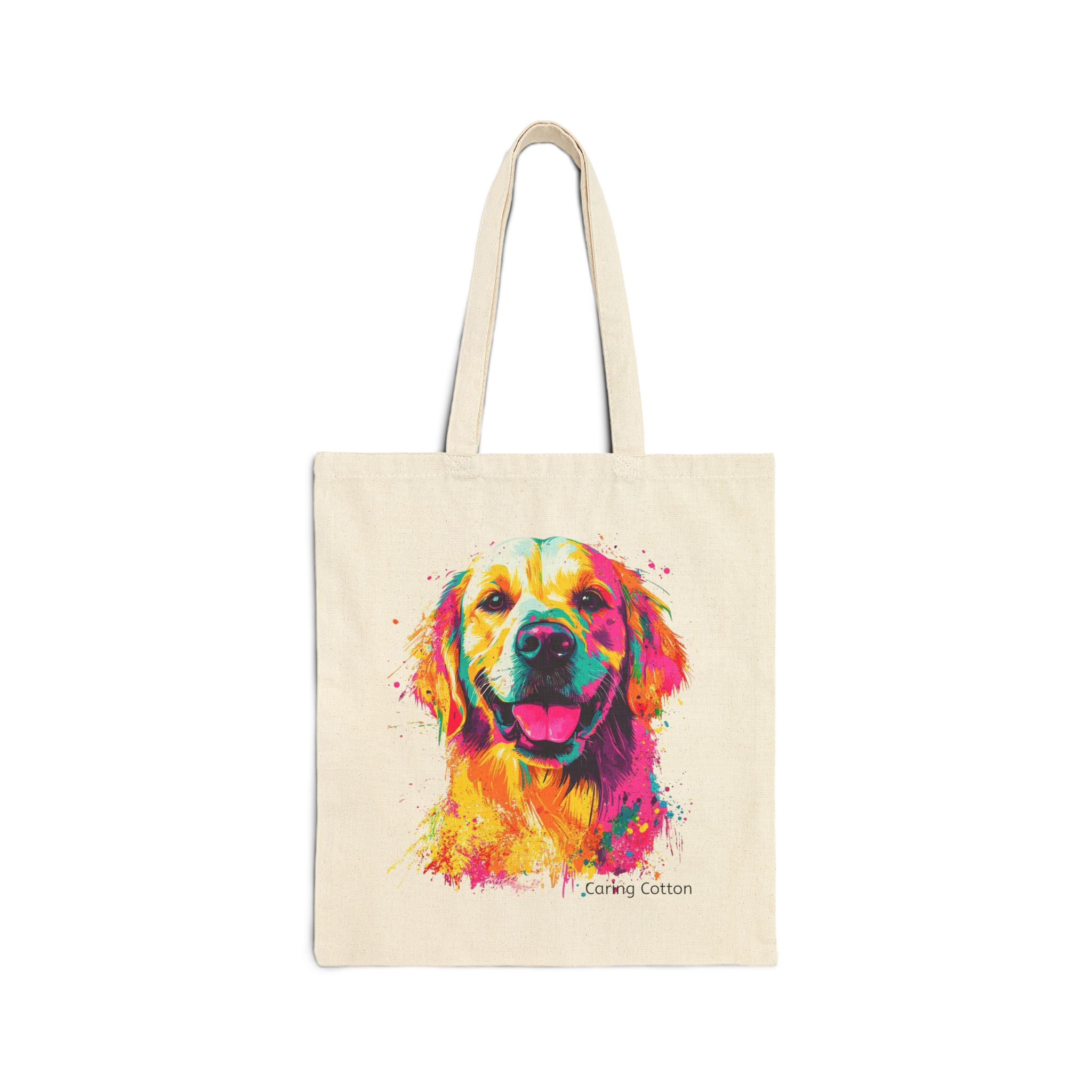 Dog Lover's Cotton Tote Bag