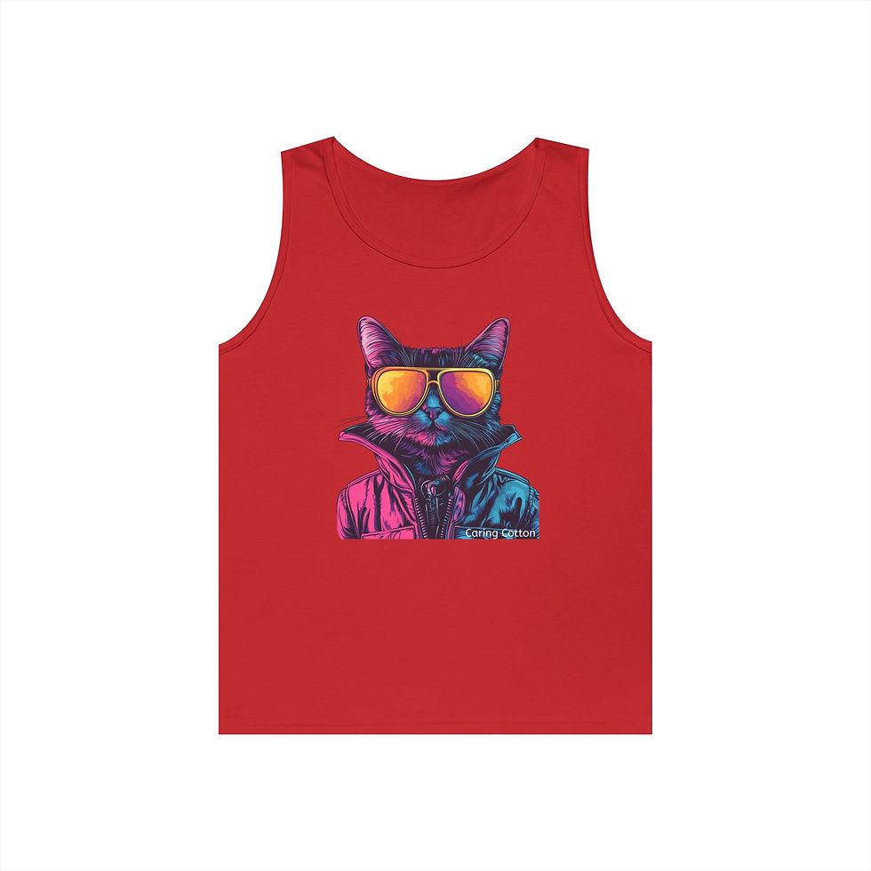 Thumbnail: Cat Cool Guy Tank Top