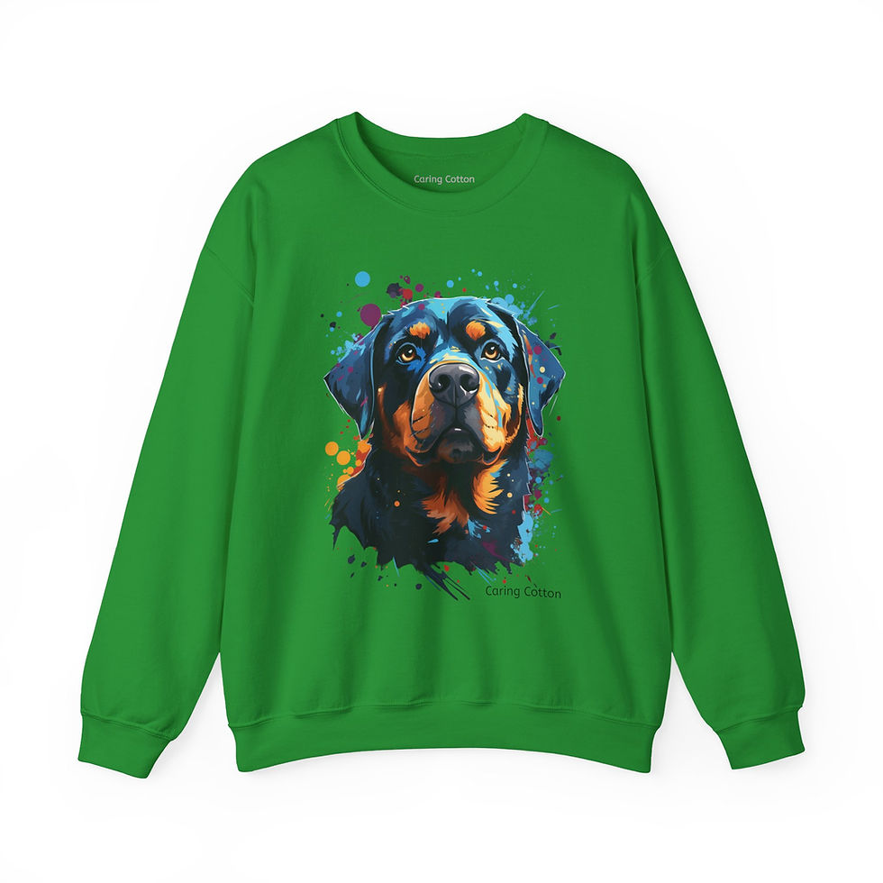 Thumbnail: Rottweiler Pop Art Sweatshirt