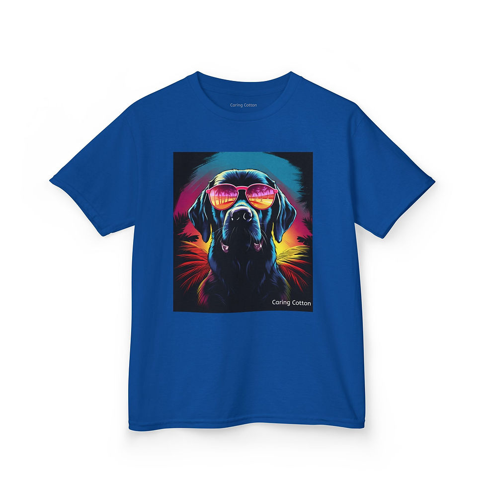 Thumbnail: Kids Labrador Retriever Cool Guy Tee