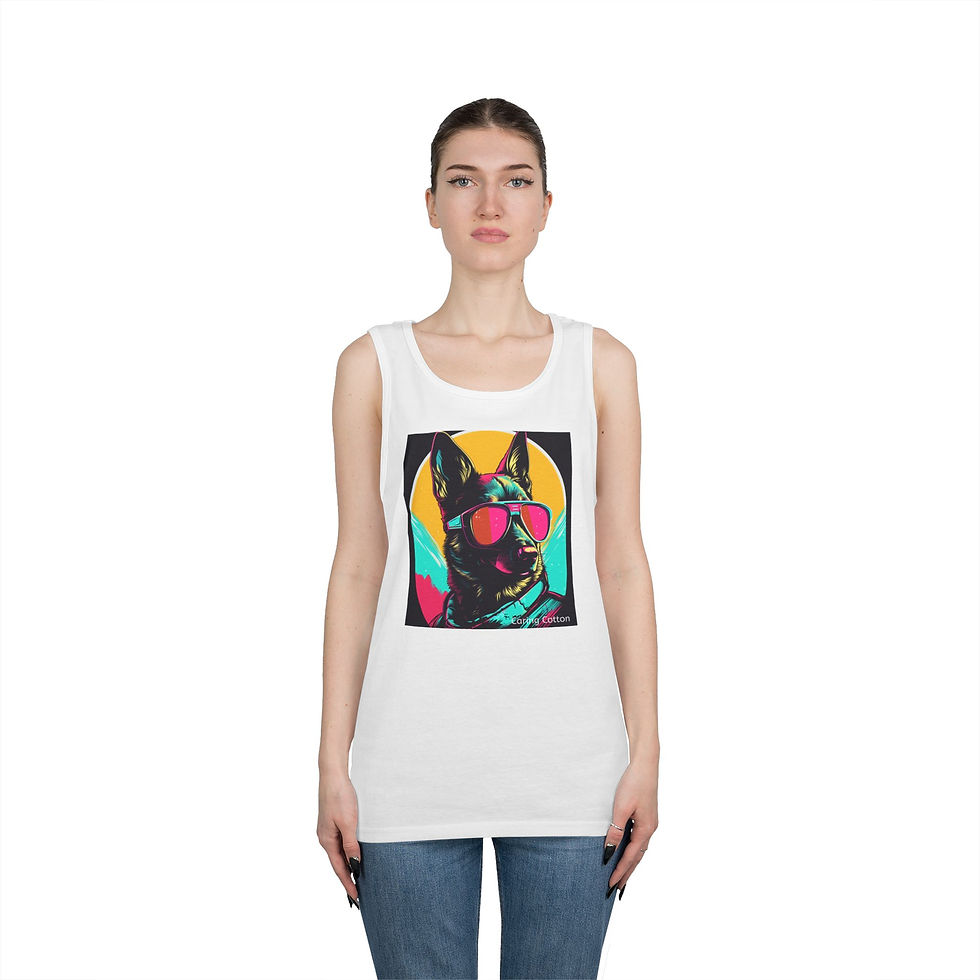 Thumbnail: German Shepherd Cool Guy Tank Top