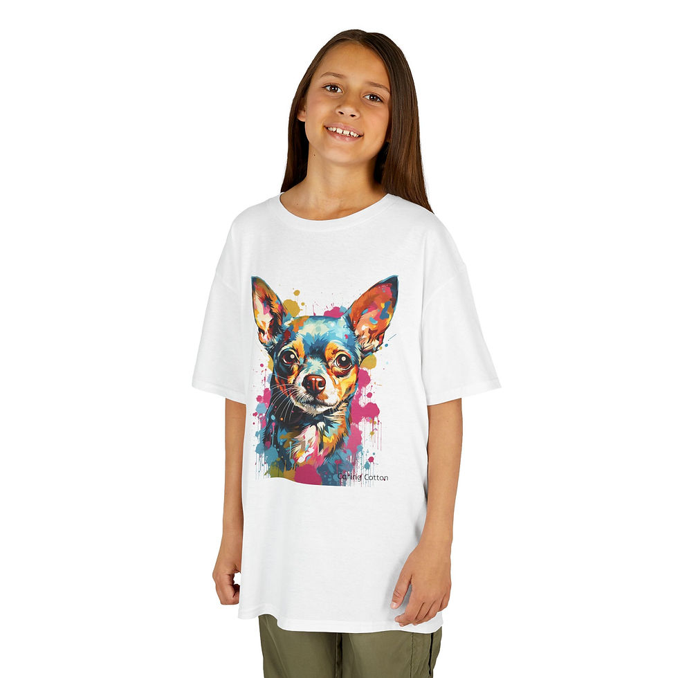 Thumbnail: Kids Chihuahua Pop Art Tee