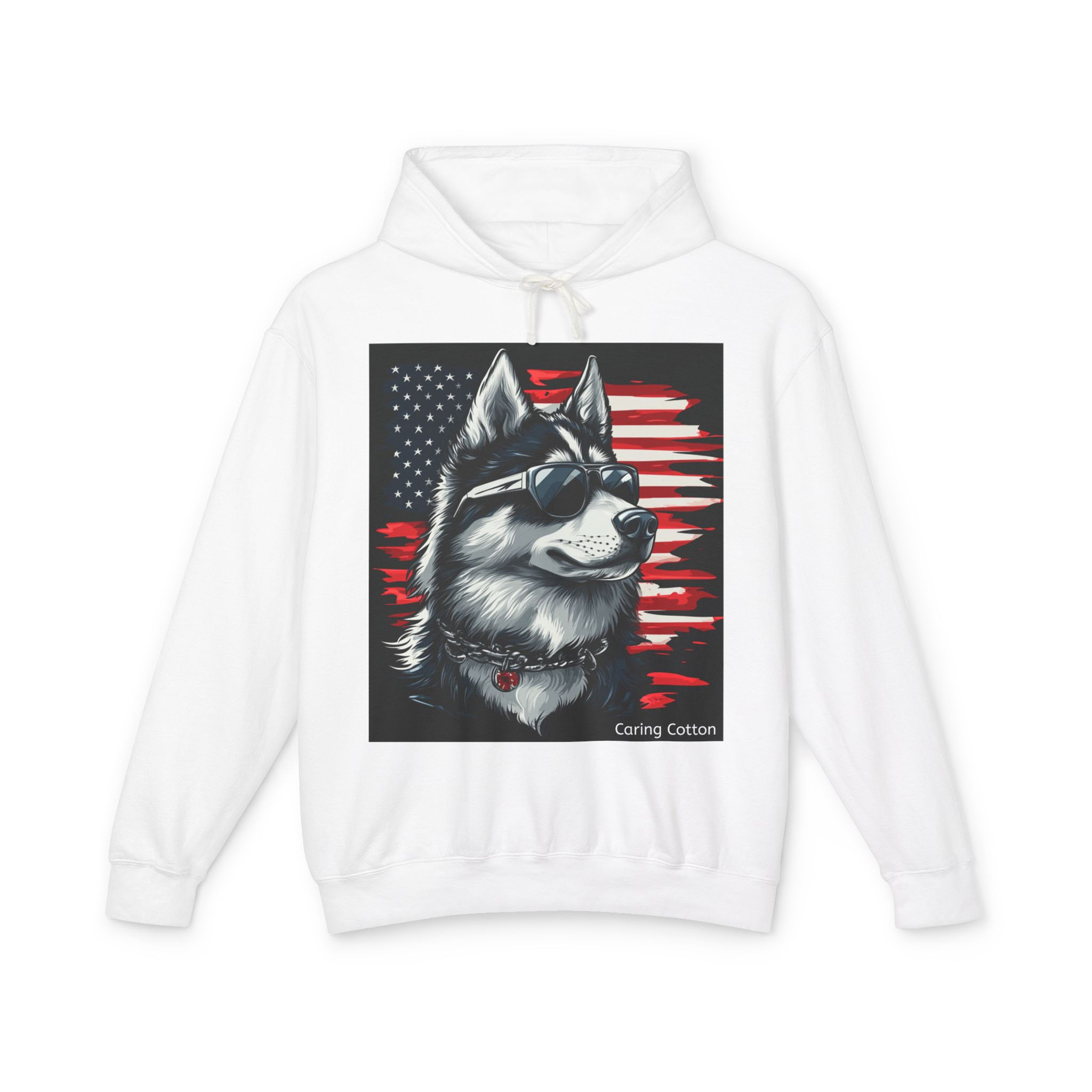 Siberian Husky America! Sweatshirt