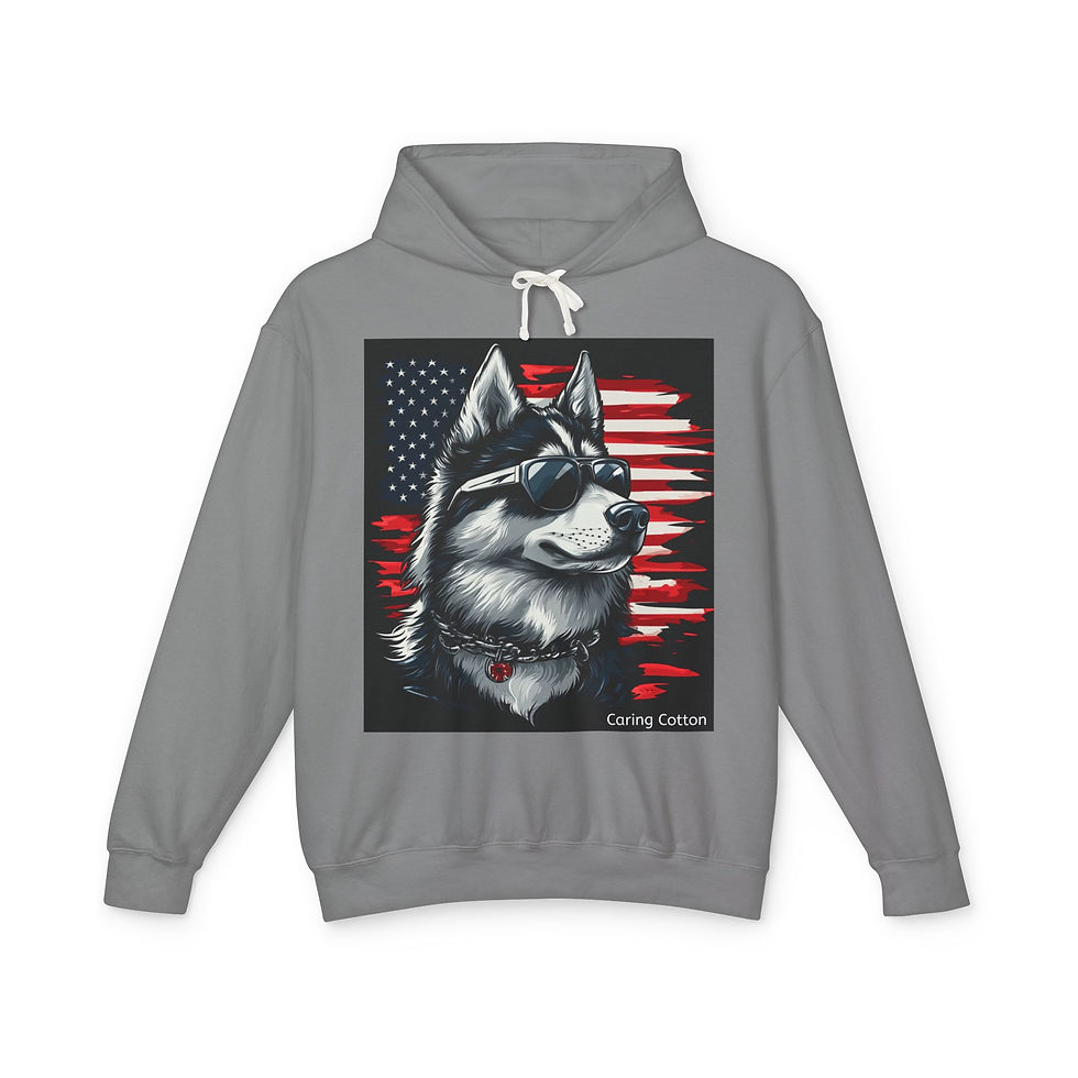 Thumbnail: Siberian Husky America! Sweatshirt